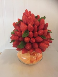 Bouquet de fraises à Bellac