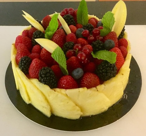Gâteau de fruits à Bellac
