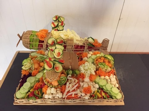 Plateau de légumes frais à Bellac