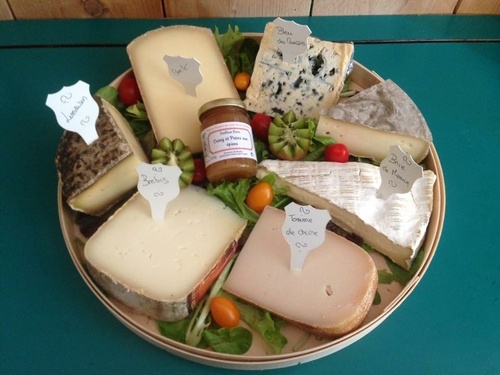 Plateau de fromages à Bellac